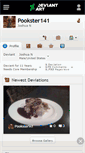 Mobile Screenshot of pookster141.deviantart.com