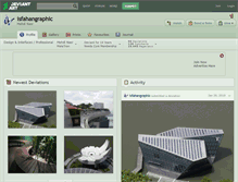 Tablet Screenshot of isfahangraphic.deviantart.com