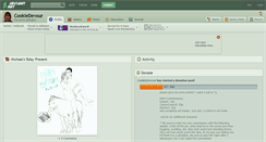 Desktop Screenshot of cookiedevour.deviantart.com
