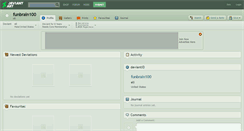 Desktop Screenshot of funbrain100.deviantart.com