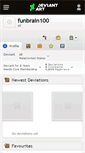 Mobile Screenshot of funbrain100.deviantart.com