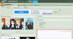 Desktop Screenshot of animegalaxy.deviantart.com