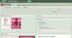 Desktop Screenshot of ozais-angels.deviantart.com