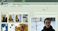 Desktop Screenshot of anatahana.deviantart.com