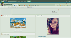 Desktop Screenshot of cresent-lunette.deviantart.com