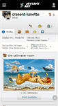Mobile Screenshot of cresent-lunette.deviantart.com