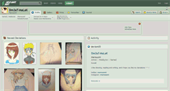 Desktop Screenshot of dm3at-malak.deviantart.com