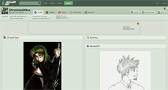 Desktop Screenshot of chroniclesoface.deviantart.com