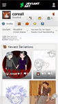 Mobile Screenshot of coreail.deviantart.com
