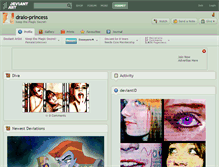 Tablet Screenshot of draio-princess.deviantart.com