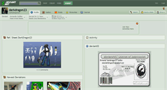 Desktop Screenshot of darkdragon23.deviantart.com
