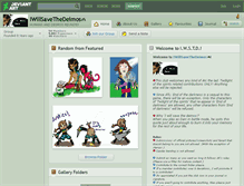 Tablet Screenshot of iwillsavethedeimos.deviantart.com