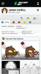Mobile Screenshot of jester-inhell.deviantart.com