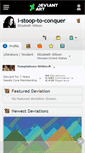 Mobile Screenshot of i-stoop-to-conquer.deviantart.com