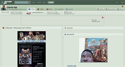 Desktop Screenshot of charlie-fab.deviantart.com