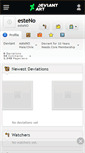 Mobile Screenshot of esteno.deviantart.com