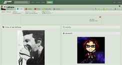Desktop Screenshot of lathana.deviantart.com