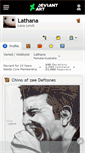 Mobile Screenshot of lathana.deviantart.com