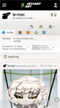 Mobile Screenshot of le-mec.deviantart.com