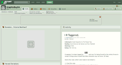 Desktop Screenshot of graphixboy04.deviantart.com