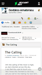 Mobile Screenshot of goddess-amaterasu.deviantart.com