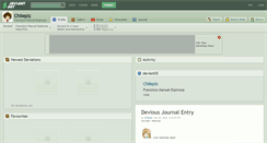 Desktop Screenshot of chileplz.deviantart.com