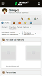 Mobile Screenshot of chileplz.deviantart.com