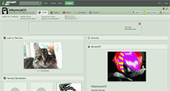 Desktop Screenshot of kittymccat33.deviantart.com