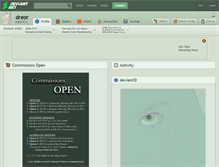Tablet Screenshot of dreor.deviantart.com