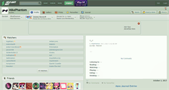 Desktop Screenshot of mikephantom.deviantart.com