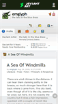 Mobile Screenshot of emglyph.deviantart.com