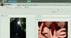 Desktop Screenshot of devils-spawn.deviantart.com