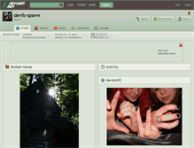 Tablet Screenshot of devils-spawn.deviantart.com