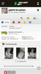 Mobile Screenshot of paint-brushes.deviantart.com