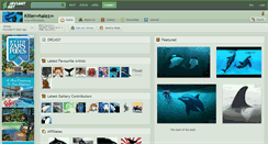 Desktop Screenshot of killerwhalez.deviantart.com
