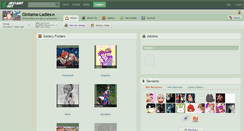 Desktop Screenshot of gintama-ladies.deviantart.com