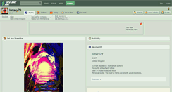 Desktop Screenshot of lunacy79.deviantart.com