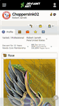 Mobile Screenshot of choppersink02.deviantart.com