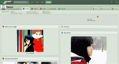 Desktop Screenshot of isakura.deviantart.com