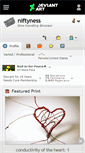 Mobile Screenshot of niftyness.deviantart.com