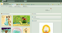Desktop Screenshot of maki-moun.deviantart.com