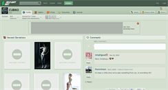 Desktop Screenshot of cubiko.deviantart.com