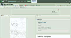 Desktop Screenshot of dot-hack-fc-base.deviantart.com