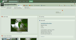 Desktop Screenshot of hamishbearshoulders.deviantart.com