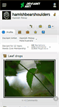 Mobile Screenshot of hamishbearshoulders.deviantart.com