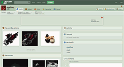 Desktop Screenshot of eyefive.deviantart.com