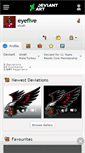 Mobile Screenshot of eyefive.deviantart.com