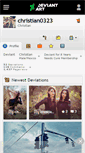 Mobile Screenshot of christian0323.deviantart.com