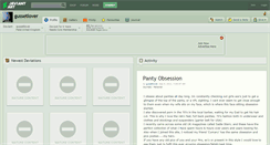 Desktop Screenshot of gussetlover.deviantart.com