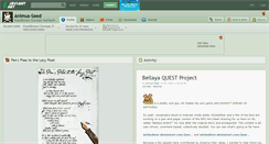 Desktop Screenshot of animus-seed.deviantart.com